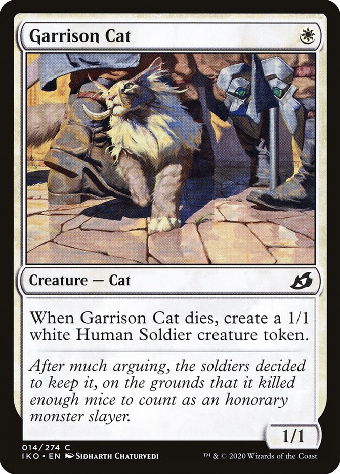 Garrison Cat [Ikoria: Lair of Behemoths] | Nerdhalla Games