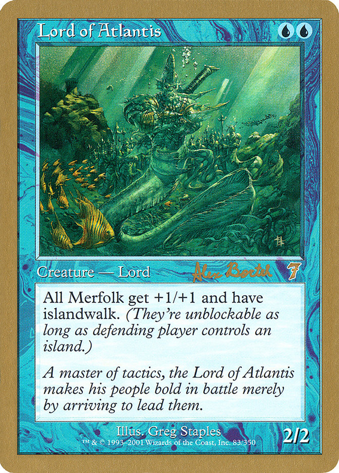 Lord of Atlantis (Alex Borteh) [World Championship Decks 2001] | Nerdhalla Games