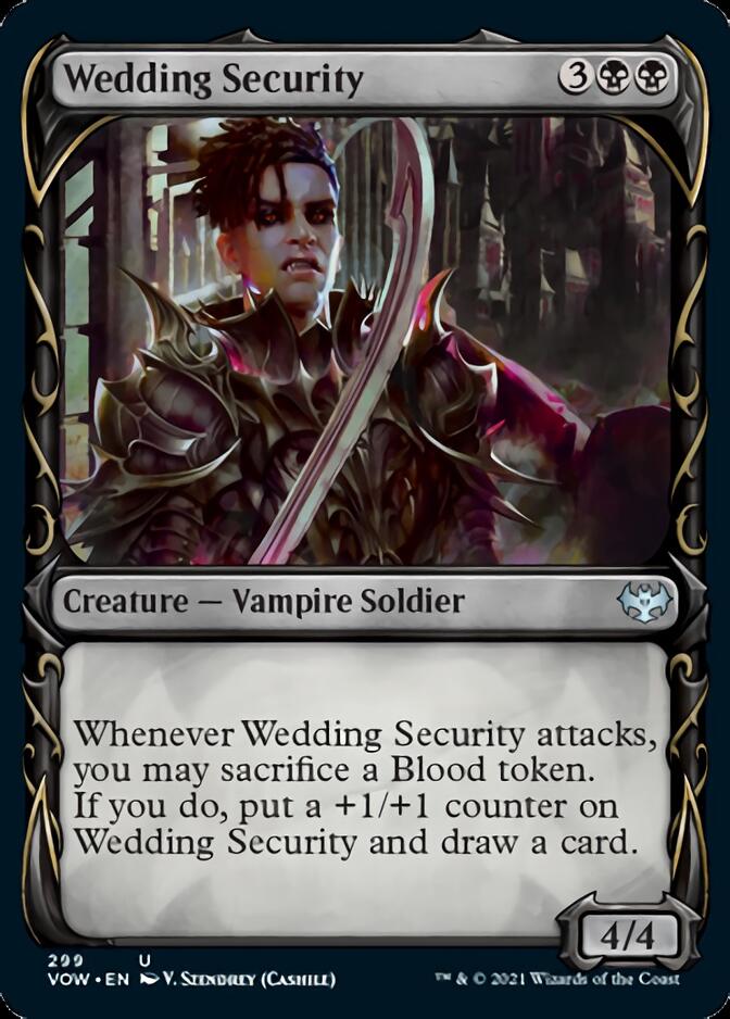 Wedding Security (Showcase Fang Frame) [Innistrad: Crimson Vow] | Nerdhalla Games