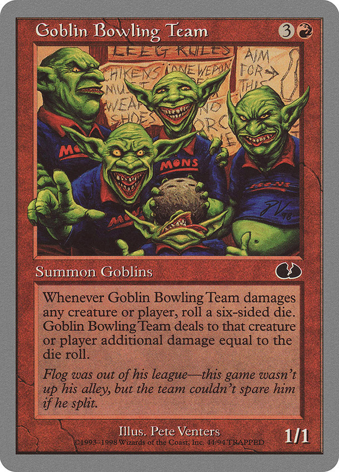 Goblin Bowling Team [Unglued] | Nerdhalla Games