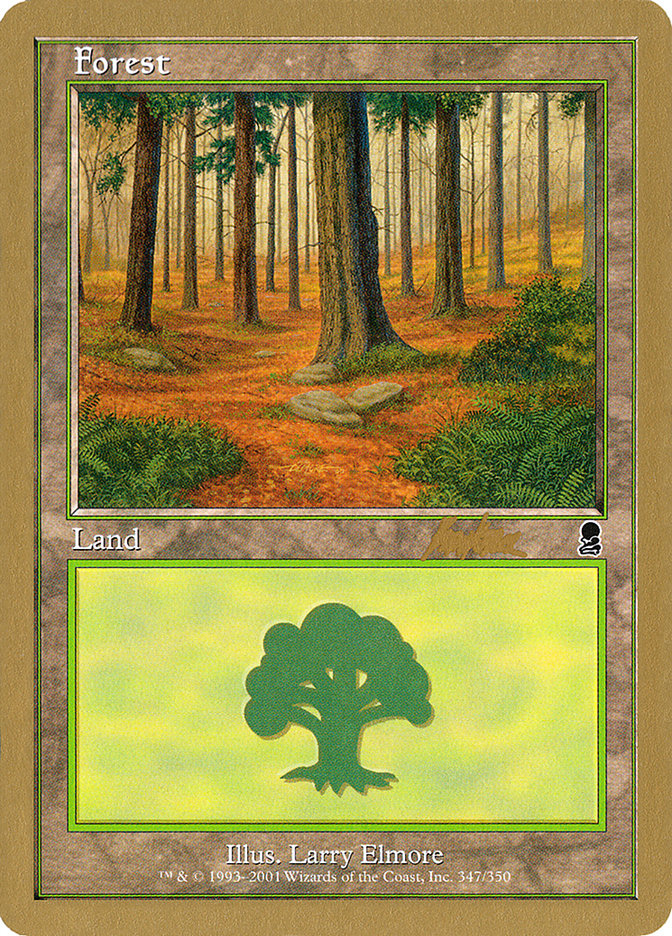 Forest (bk347) (Brian Kibler) [World Championship Decks 2002] | Nerdhalla Games