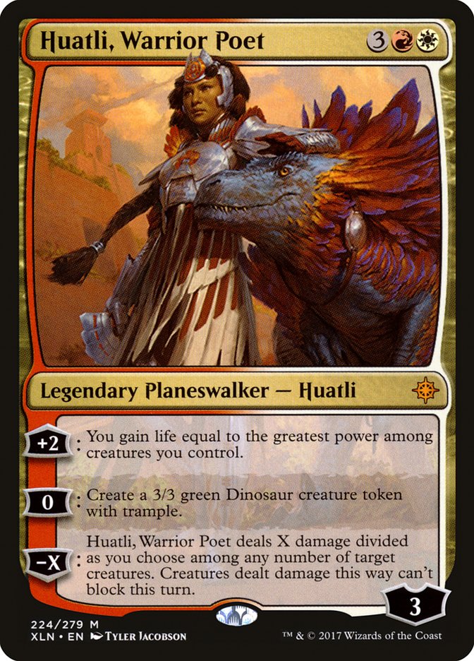 Huatli, Warrior Poet [Ixalan] | Nerdhalla Games