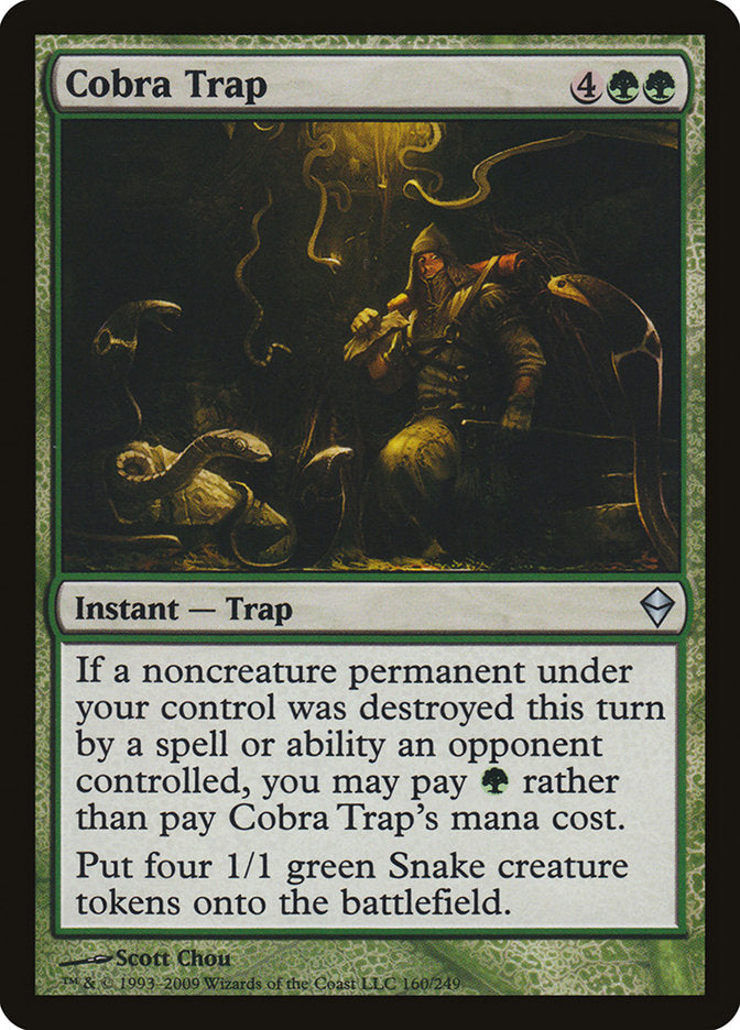 Cobra Trap [Zendikar] | Nerdhalla Games