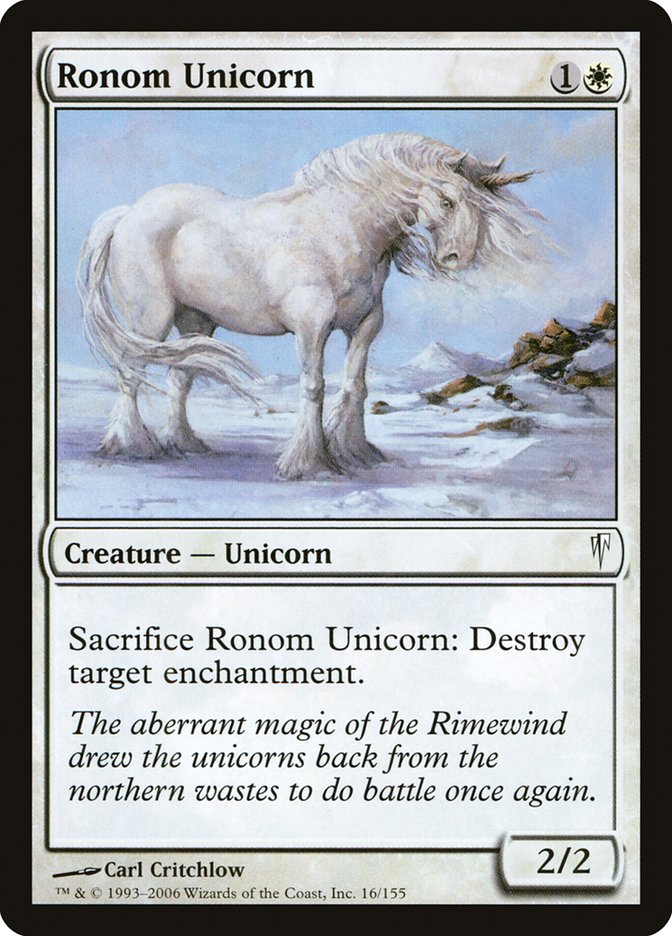 Ronom Unicorn [Coldsnap] | Nerdhalla Games