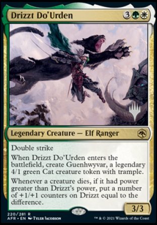 Drizzt Do'Urden (Promo Pack) [Dungeons & Dragons: Adventures in the Forgotten Realms Promos] | Nerdhalla Games