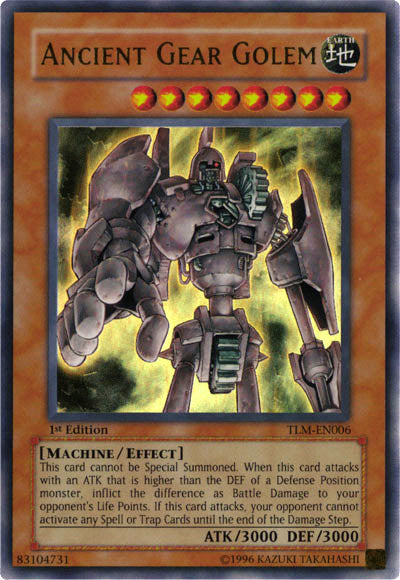 Ancient Gear Golem [TLM-EN006] Ultra Rare | Nerdhalla Games