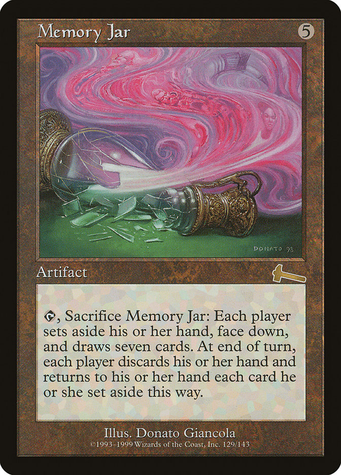 Memory Jar [Urza's Legacy] | Nerdhalla Games