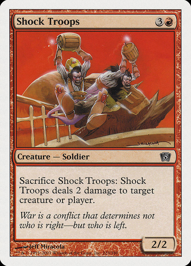 Shock Troops [Eighth Edition] | Nerdhalla Games