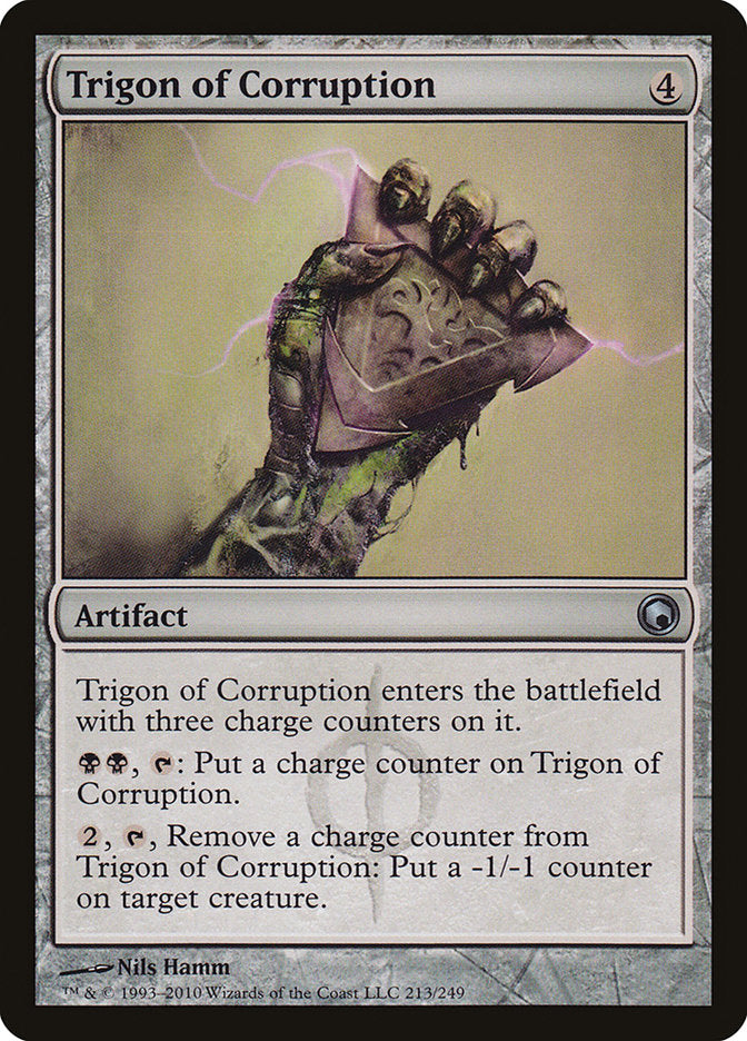 Trigon of Corruption [Scars of Mirrodin] | Nerdhalla Games