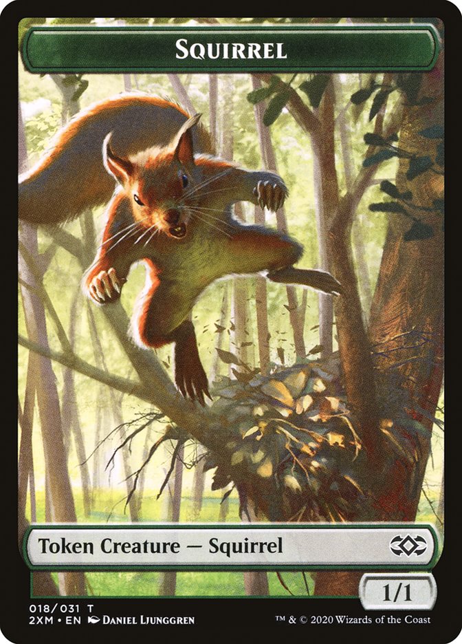 Squirrel Token [Double Masters] | Nerdhalla Games