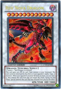 Red Nova Dragon [CT07-EN005] Secret Rare | Nerdhalla Games