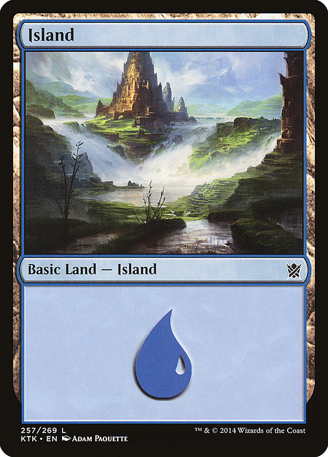 Island (257) [Khans of Tarkir] | Nerdhalla Games