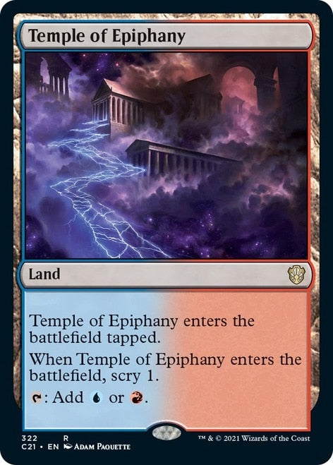 Temple of Epiphany [Commander 2021] | Nerdhalla Games