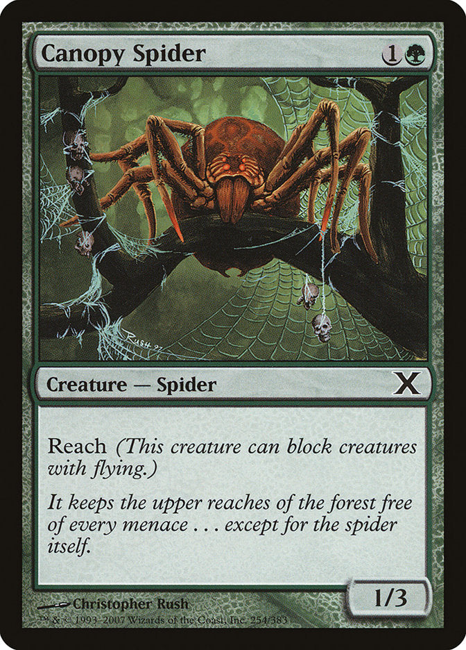 Canopy Spider [Tenth Edition] | Nerdhalla Games