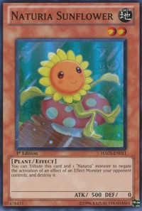 Naturia Sunflower [HA03-EN011] Super Rare | Nerdhalla Games