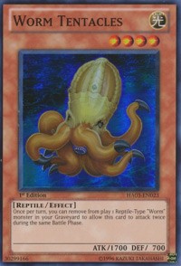 Worm Tentacles [HA03-EN023] Super Rare | Nerdhalla Games