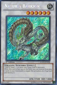 Naturia Barkion [HA03-EN028] Secret Rare | Nerdhalla Games