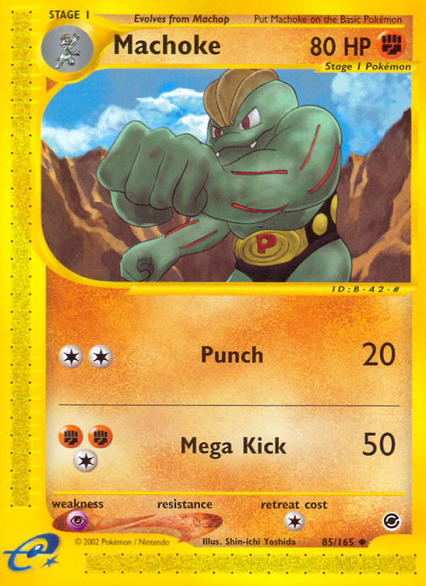 Machoke (85/165) [Expedition: Base Set] | Nerdhalla Games