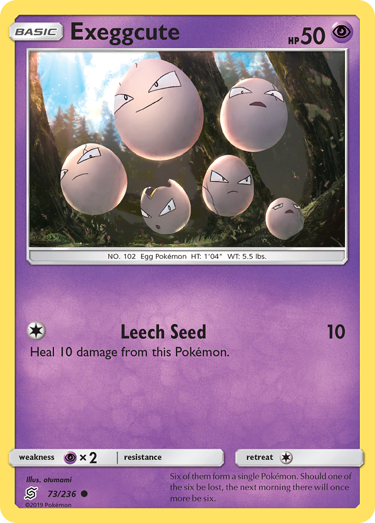 Exeggcute (73/236) [Sun & Moon: Unified Minds] | Nerdhalla Games