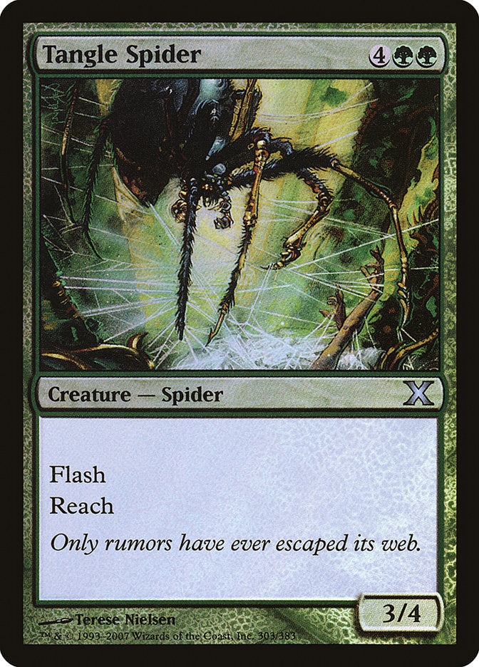 Tangle Spider (Premium Foil) [Tenth Edition] | Nerdhalla Games