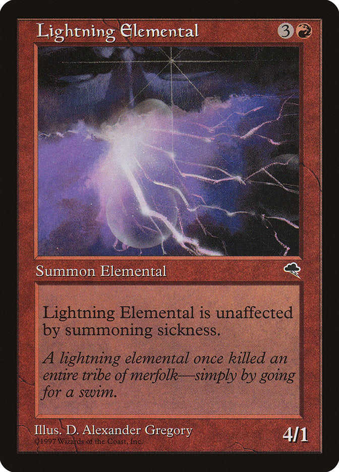 Lightning Elemental [Tempest] | Nerdhalla Games