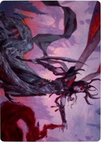 Drana, the Last Bloodchief Art Card [Zendikar Rising Art Series] | Nerdhalla Games