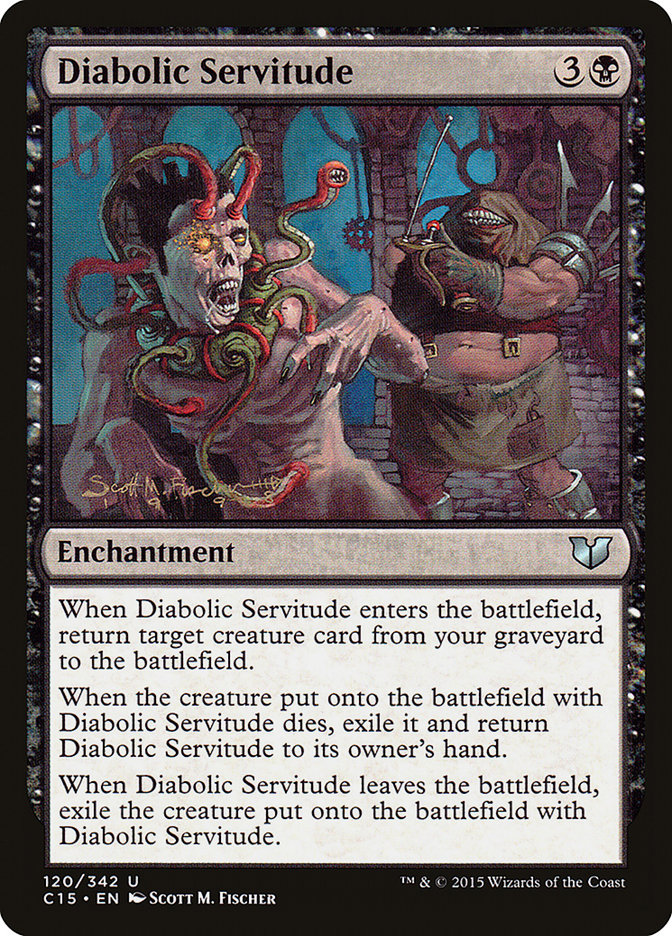 Diabolic Servitude [Commander 2015] | Nerdhalla Games