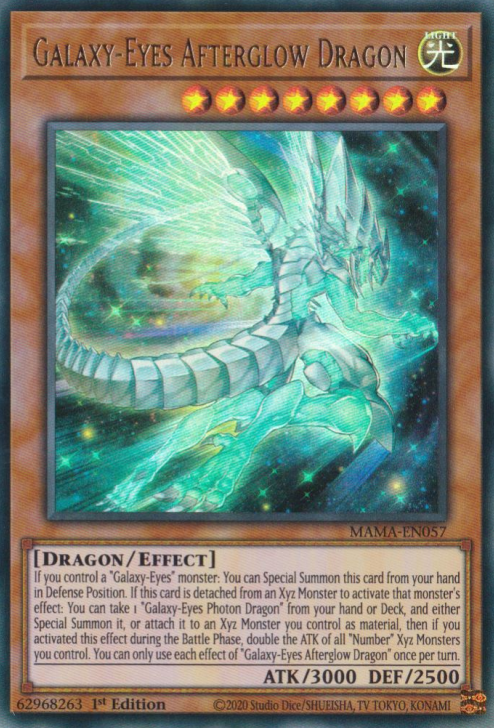 Galaxy-Eyes Afterglow Dragon [MAMA-EN057] Ultra Rare | Nerdhalla Games