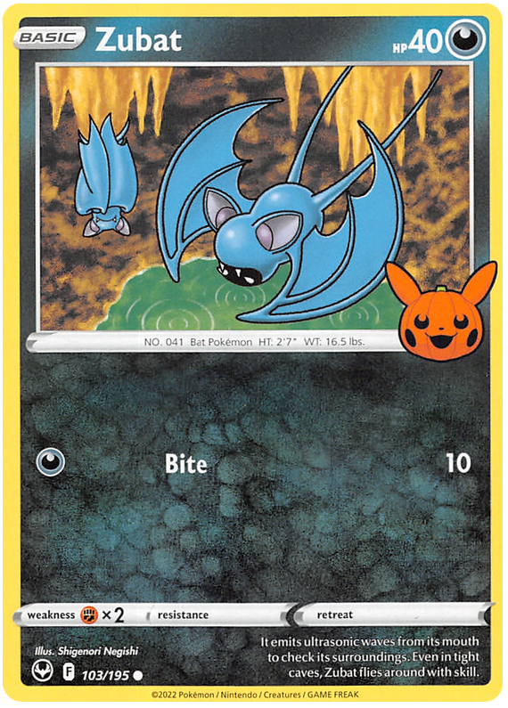 Zubat (103/195) [Trick or Trade 2023] | Nerdhalla Games