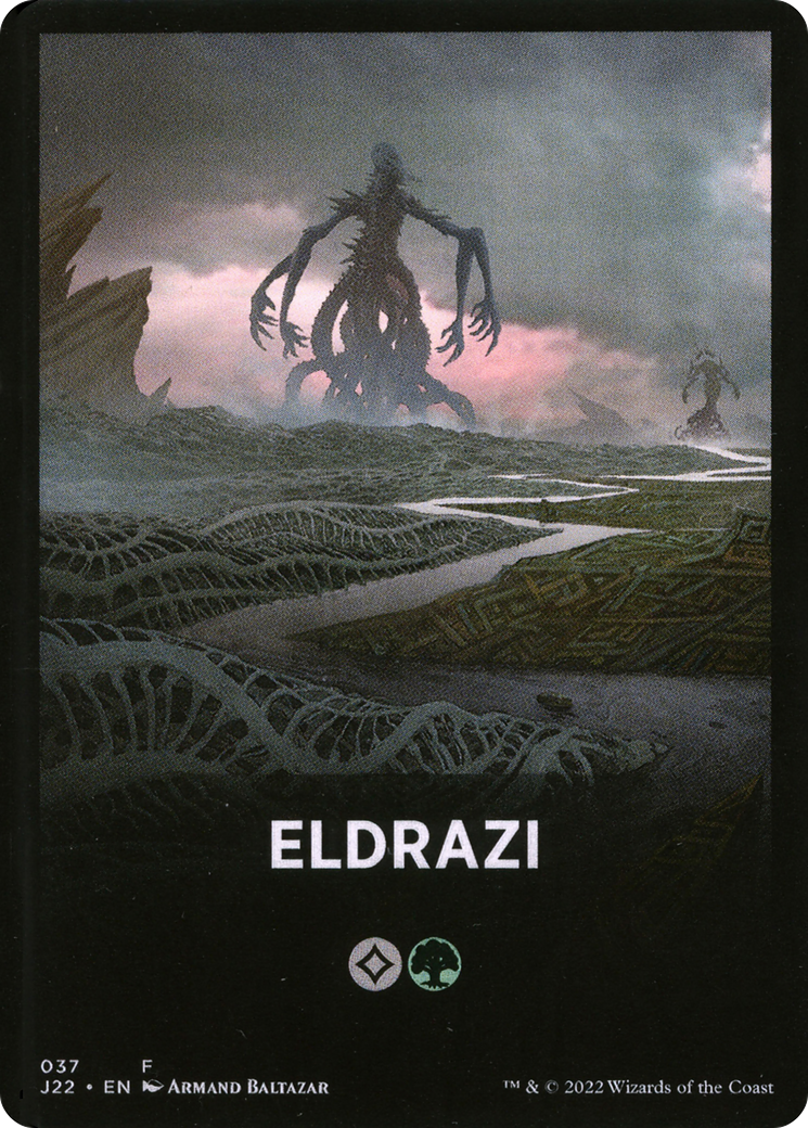 Eldrazi Theme Card [Jumpstart 2022 Front Cards] | Nerdhalla Games