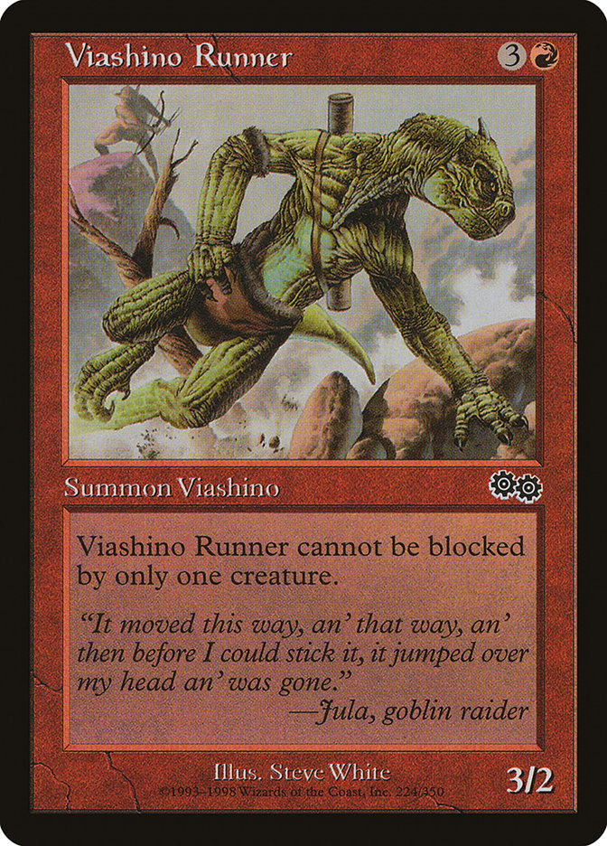 Viashino Runner [Urza's Saga] | Nerdhalla Games