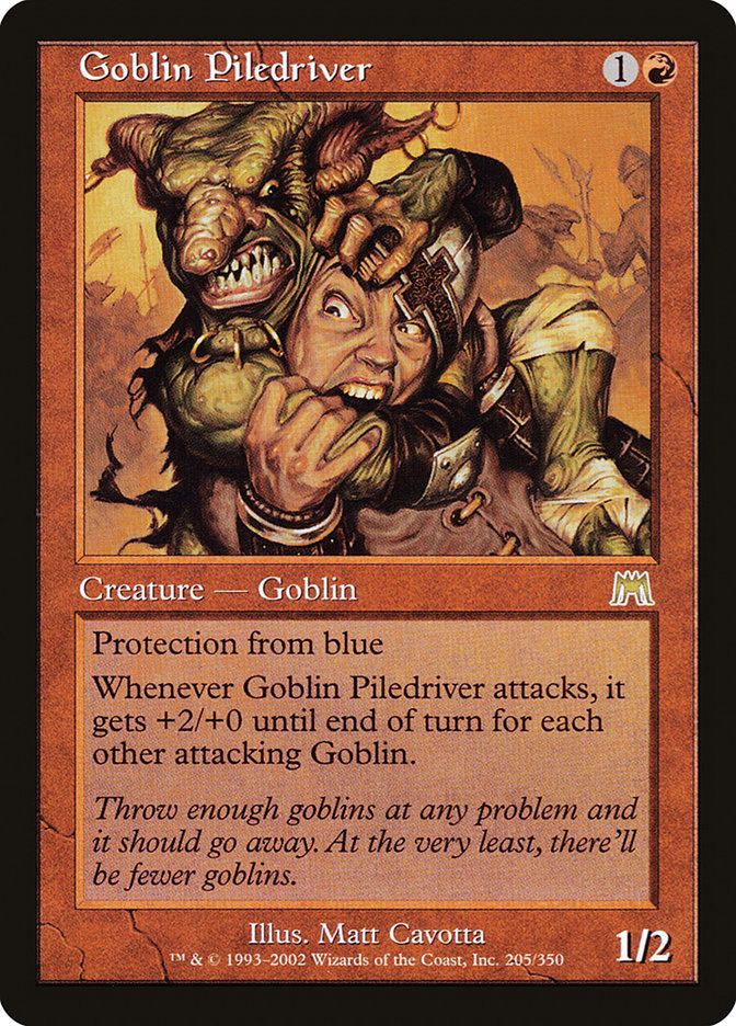 Goblin Piledriver [Onslaught] | Nerdhalla Games