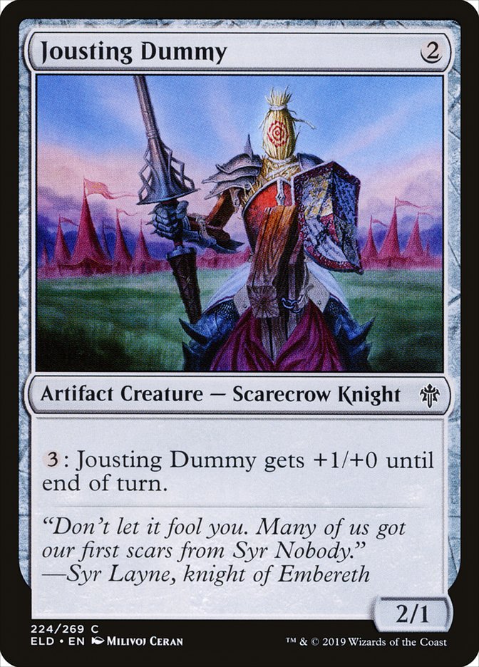 Jousting Dummy [Throne of Eldraine] | Nerdhalla Games