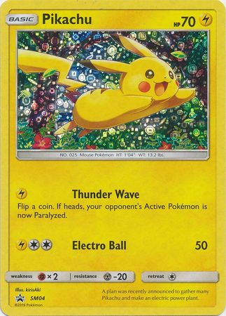 Pikachu (SM04) (General Mills Promo) [Sun & Moon: Black Star Promos] | Nerdhalla Games