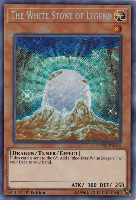 The White Stone of Legend [LCKC-EN010] Secret Rare | Nerdhalla Games