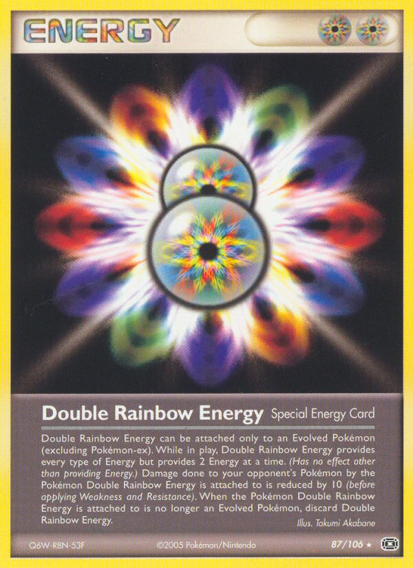 Double Rainbow Energy (87/106) [EX: Emerald] | Nerdhalla Games