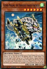 Gizmek Makami, the Ferocious Fanged Fortress [PHRA-EN022] Super Rare | Nerdhalla Games