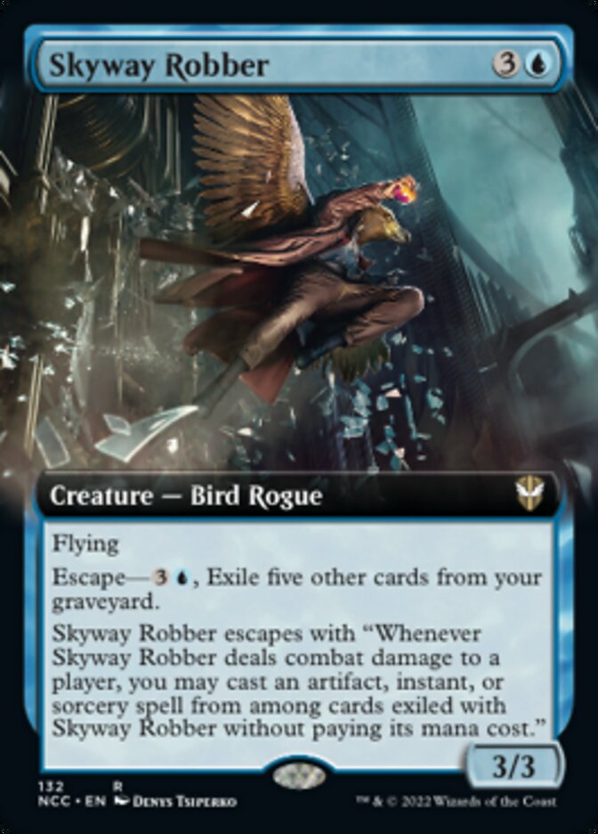 Skyway Robber (Extended Art) [Streets of New Capenna Commander] | Nerdhalla Games