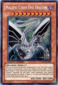 Malefic Cyber End Dragon [YMP1-EN004] Secret Rare | Nerdhalla Games