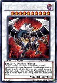 Malefic Paradox Dragon [YMP1-EN007] Secret Rare | Nerdhalla Games