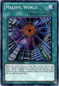 Malefic World [YMP1-EN008] Secret Rare | Nerdhalla Games