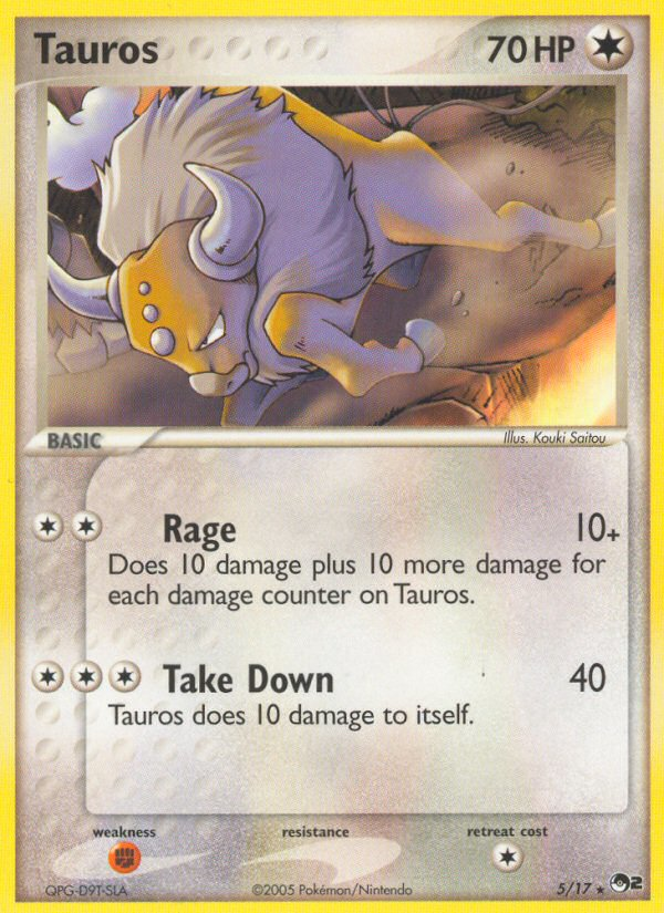 Tauros (5/17) [POP Series 2] | Nerdhalla Games