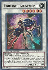 Underground Arachnid [DPC5-EN001] Super Rare | Nerdhalla Games