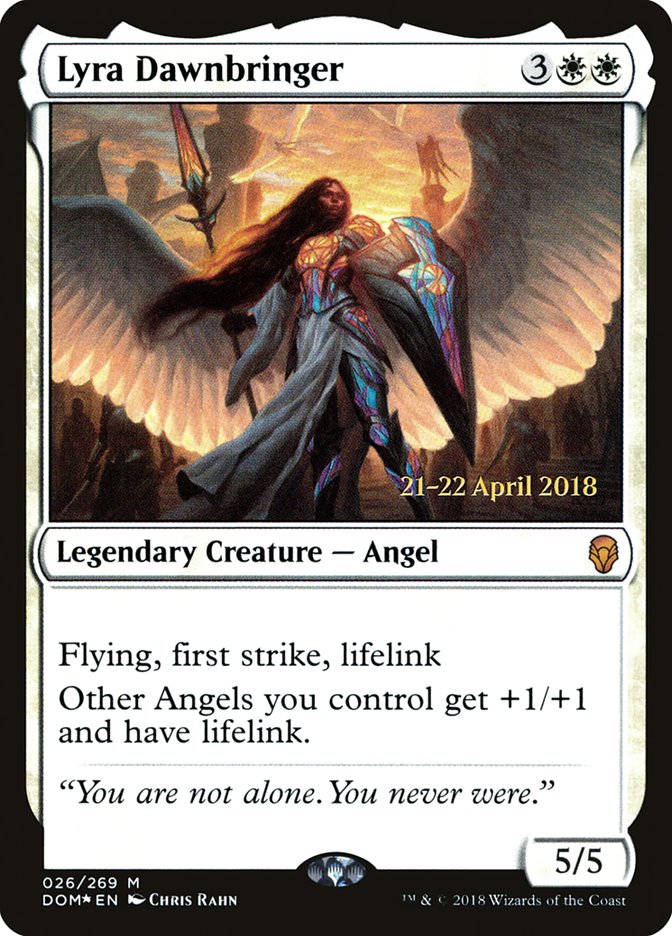 Lyra Dawnbringer  [Dominaria Prerelease Promos] | Nerdhalla Games