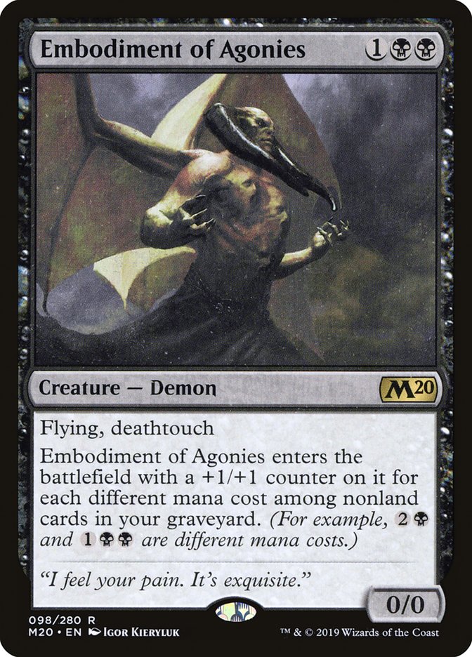 Embodiment of Agonies [Core Set 2020] | Nerdhalla Games