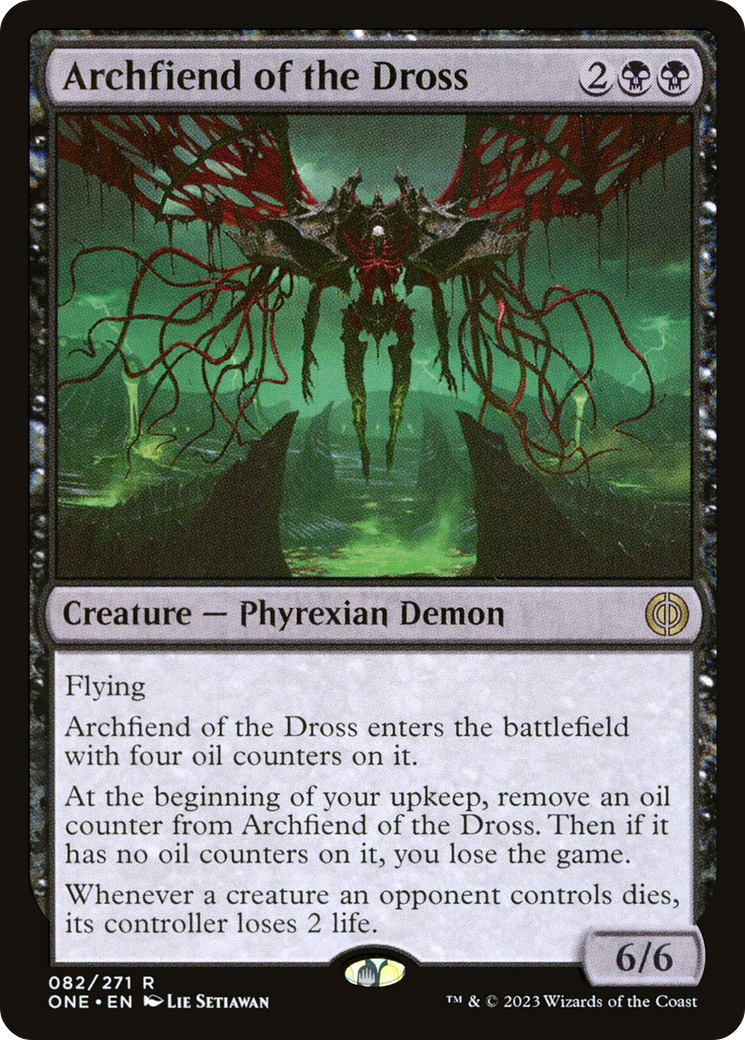 Archfiend of the Dross [Phyrexia: All Will Be One] | Nerdhalla Games