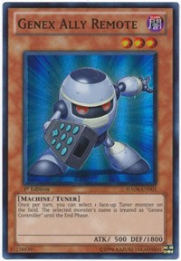 Genex Ally Remote [HA04-EN001] Super Rare | Nerdhalla Games