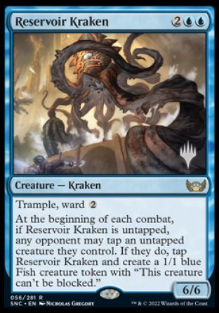 Reservoir Kraken (Promo Pack) [Streets of New Capenna Promos] | Nerdhalla Games