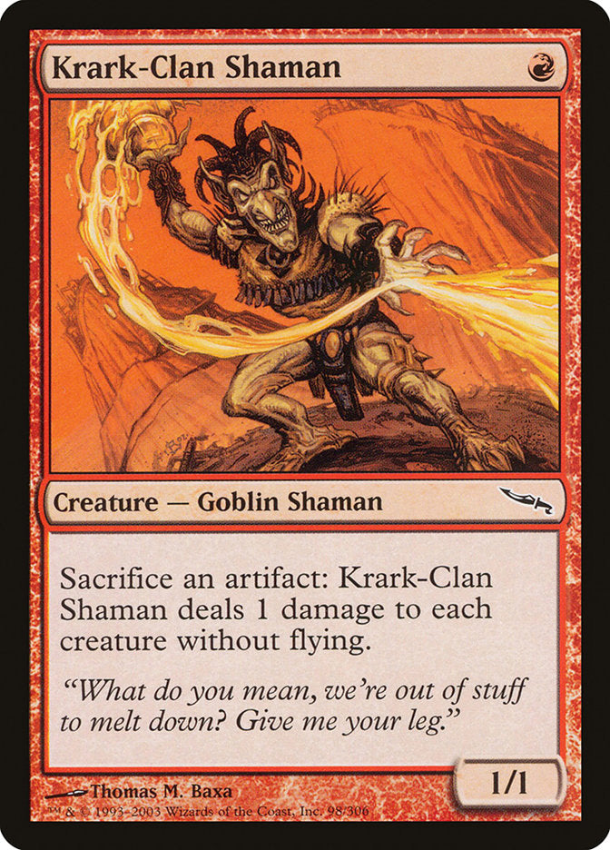 Krark-Clan Shaman [Mirrodin] | Nerdhalla Games