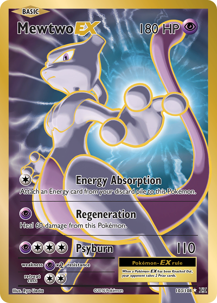 Mewtwo EX (103/108) [XY: Evolutions] | Nerdhalla Games